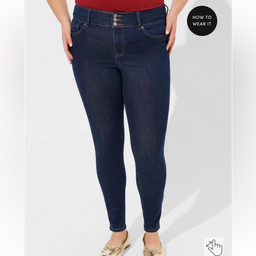 TORRID Jegging Skinny Super Soft High-Rise Jean in Alchemy